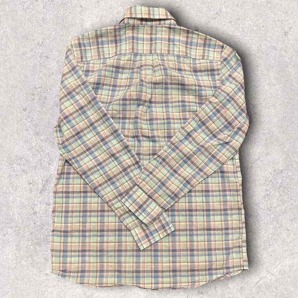 Boy’s Vineyard Vines Plaid Button Down, Medium - Picture 2 of 7